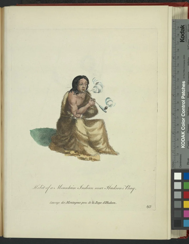 An illustration from Recueil des habillements de différentes nations, 1757, leaf 445