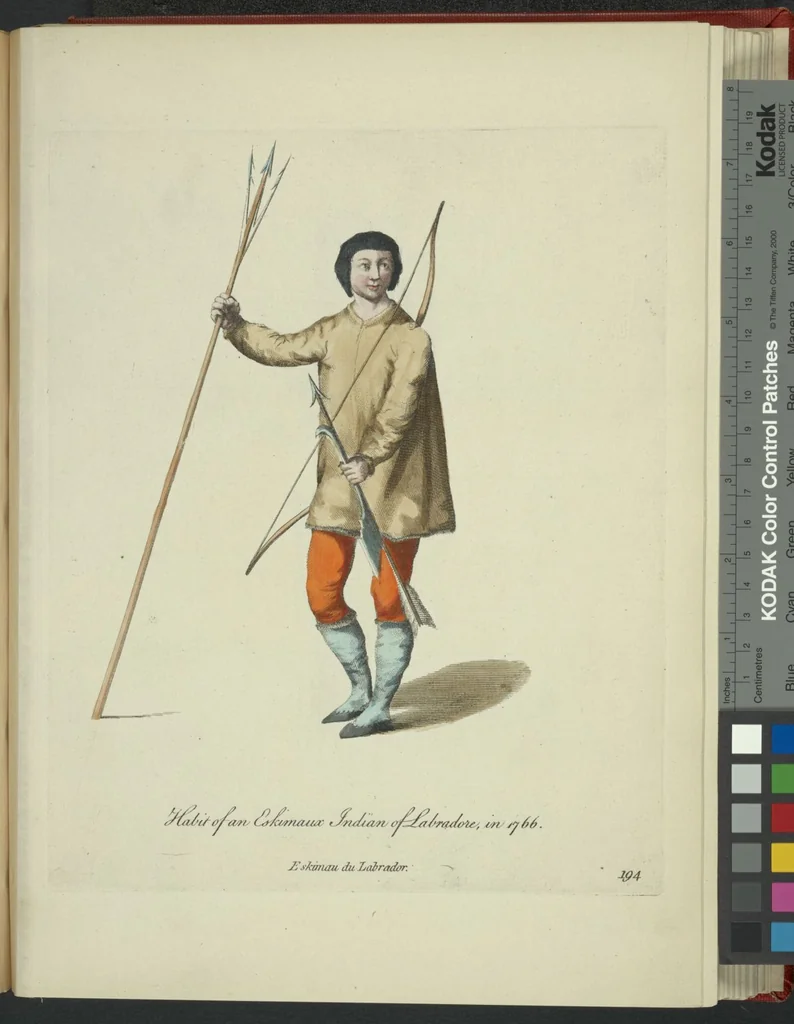 An illustration from Recueil des habillements de différentes nations, 1757, leaf 446