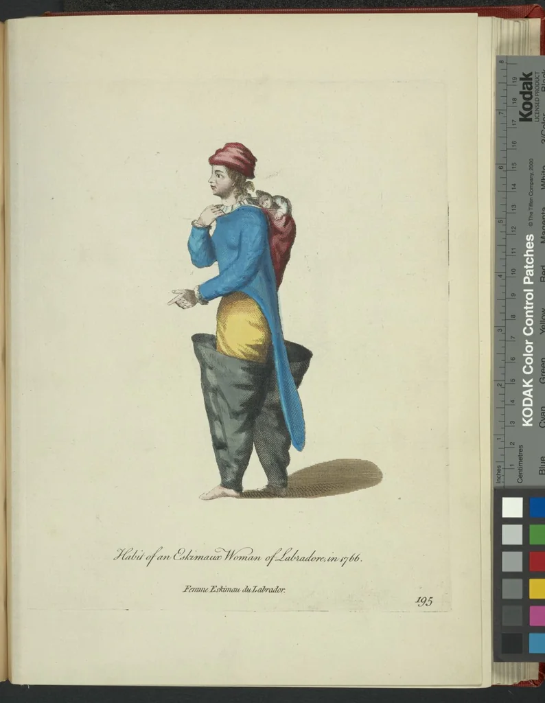An illustration from Recueil des habillements de différentes nations, 1757, leaf 447