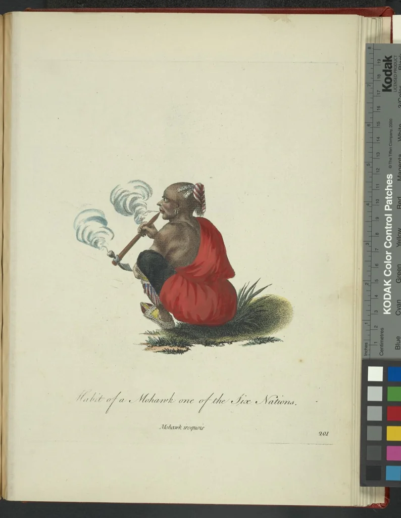 An illustration from Recueil des habillements de différentes nations, 1757, leaf 453
