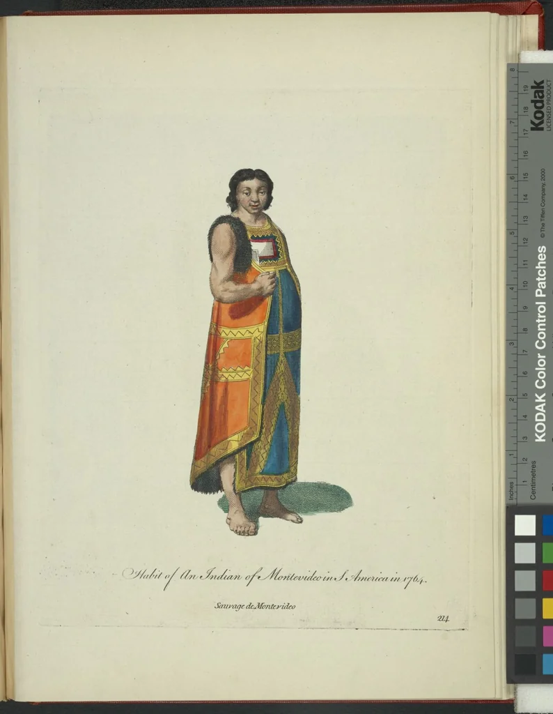 An illustration from Recueil des habillements de différentes nations, 1757, leaf 466