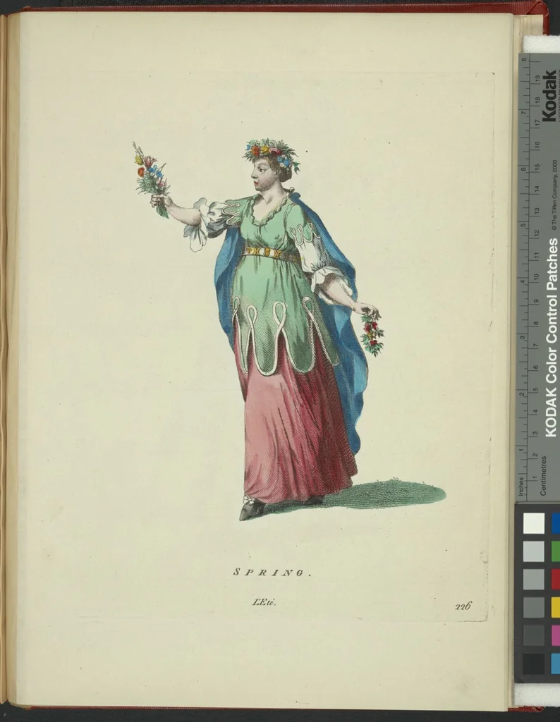An illustration from Recueil des habillements de différentes nations, 1757, leaf 478
