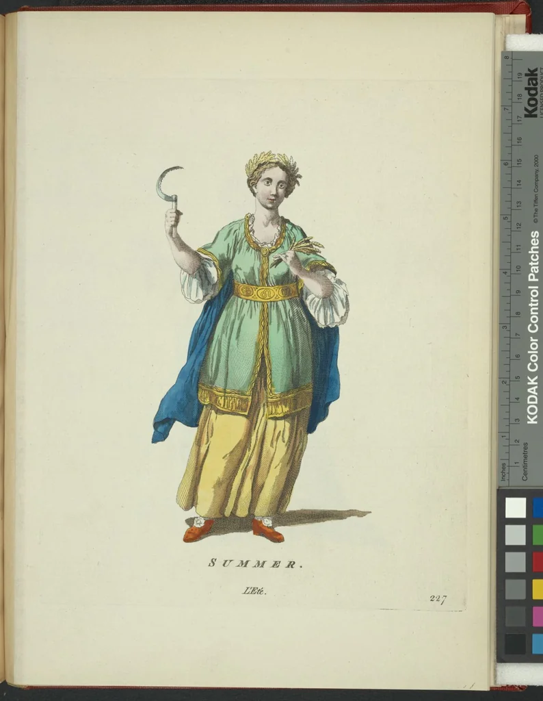 An illustration from Recueil des habillements de différentes nations, 1757, leaf 479