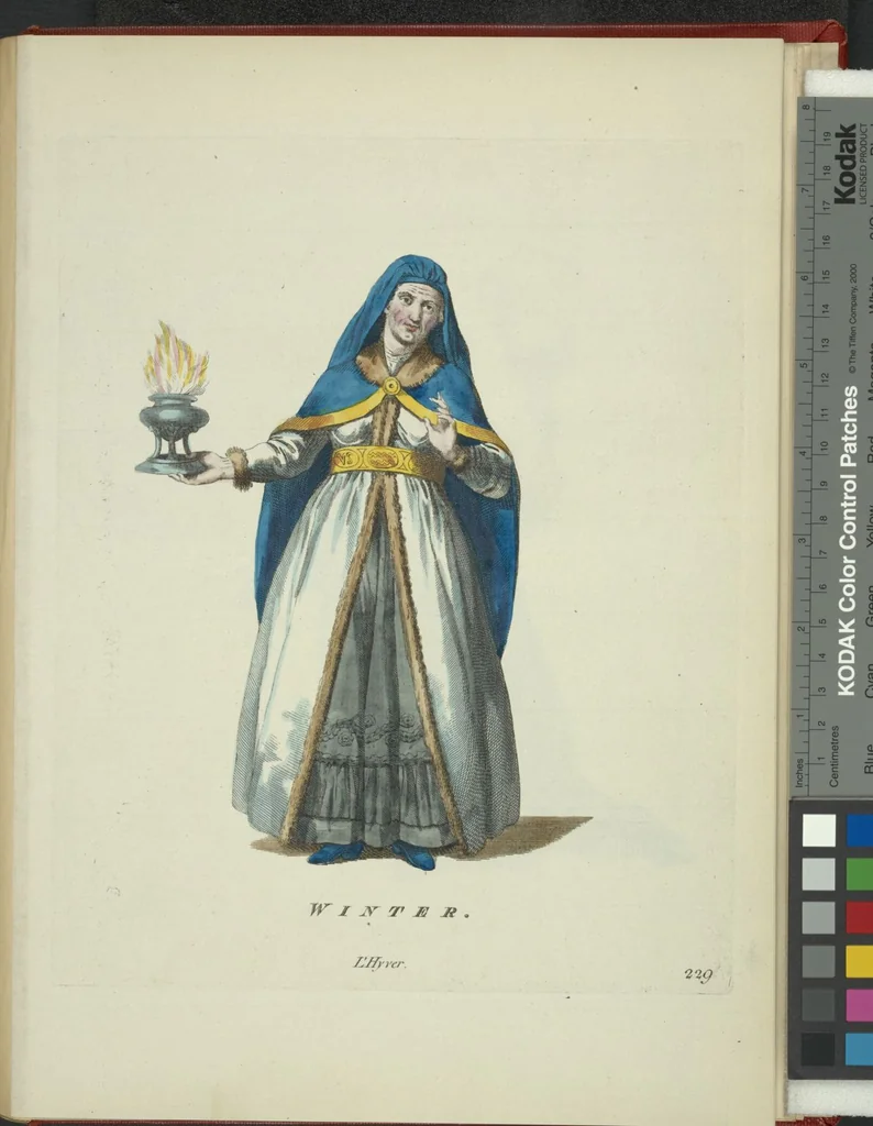 An illustration from Recueil des habillements de différentes nations, 1757, leaf 481