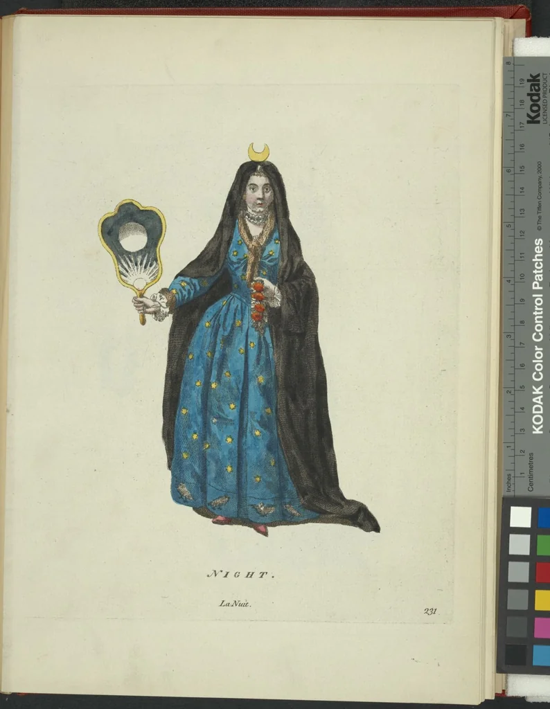 An illustration from Recueil des habillements de différentes nations, 1757, leaf 483