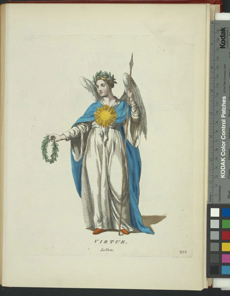 An illustration from Recueil des habillements de différentes nations, 1757, leaf 484