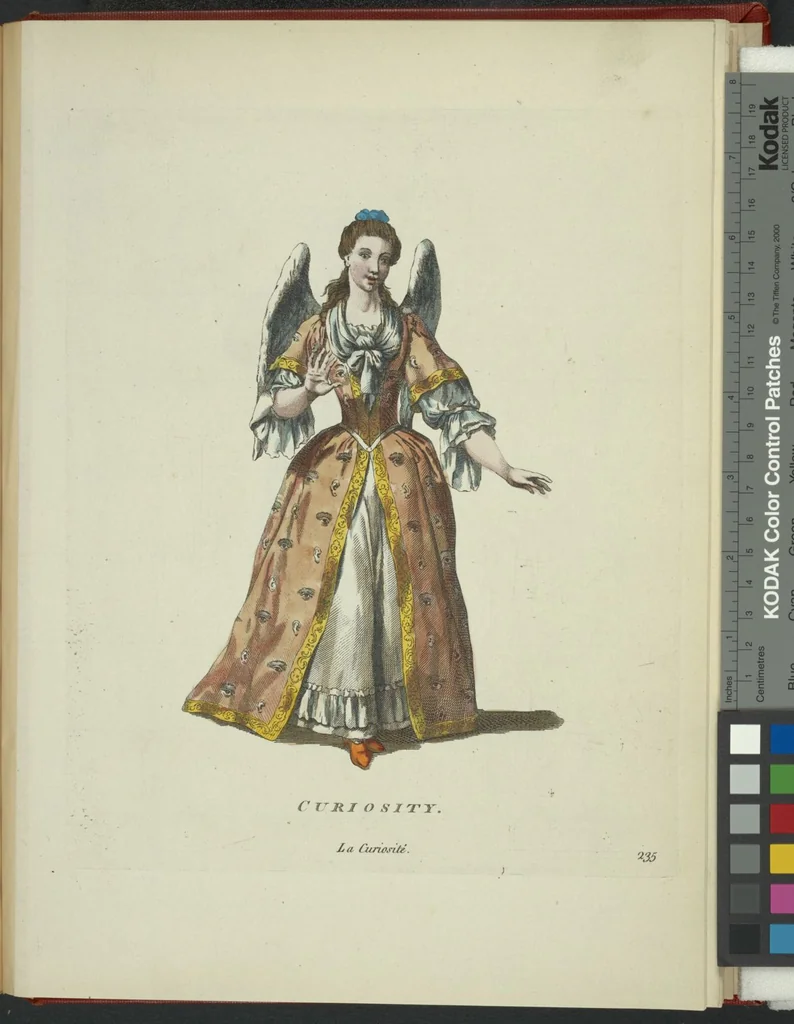 An illustration from Recueil des habillements de différentes nations, 1757, leaf 487