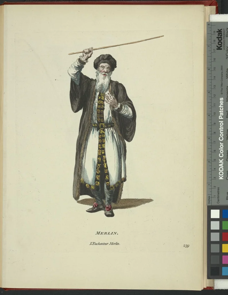 An illustration from Recueil des habillements de différentes nations, 1757, leaf 491