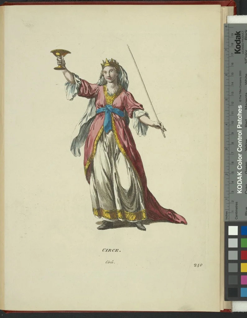 An illustration from Recueil des habillements de différentes nations, 1757, leaf 492