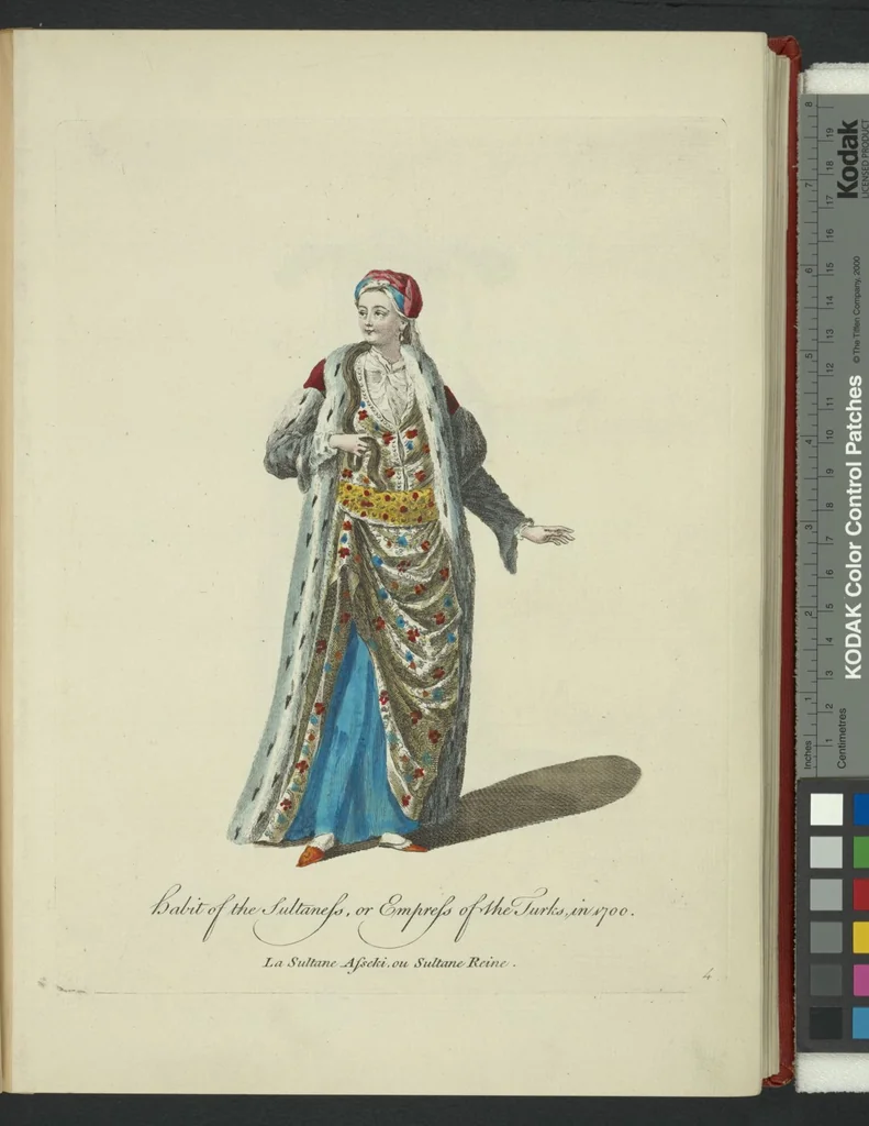 An illustration from Recueil des habillements de différentes nations, 1757, leaf 7