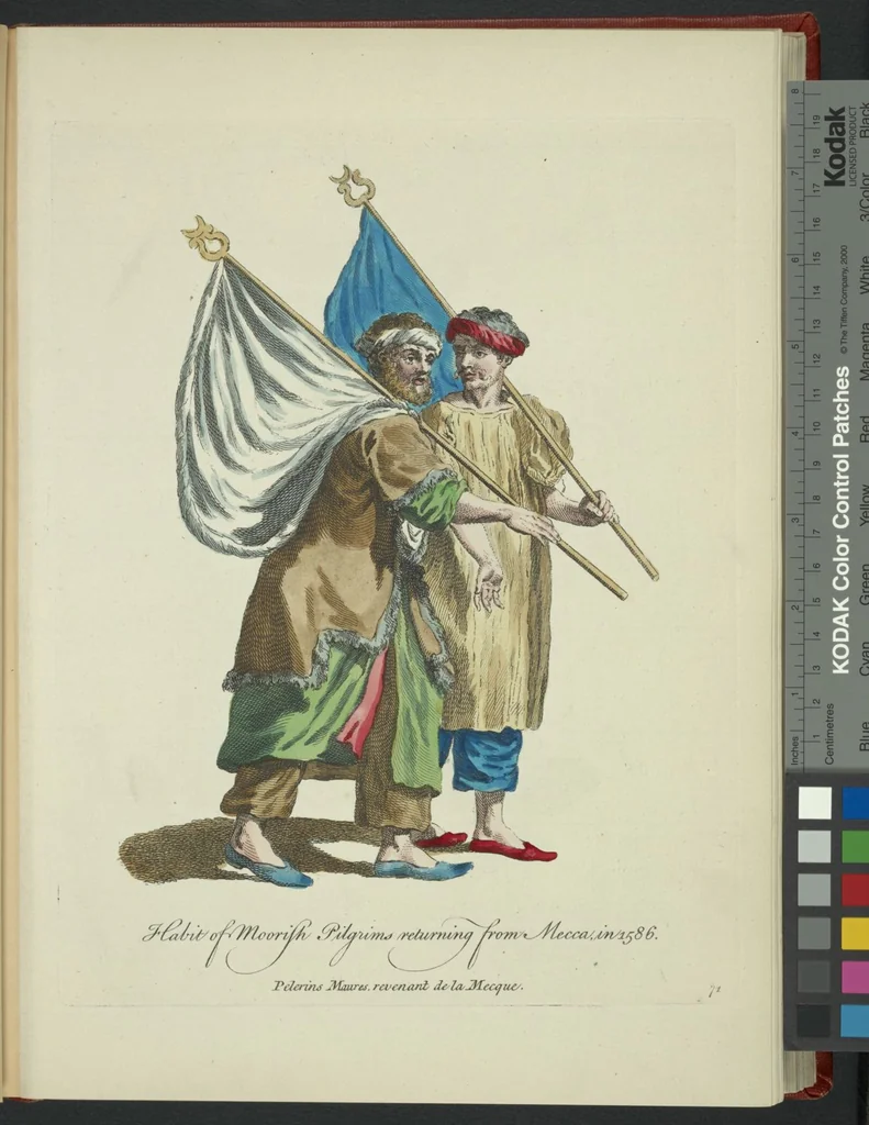 An illustration from Recueil des habillements de différentes nations, 1757, leaf 74