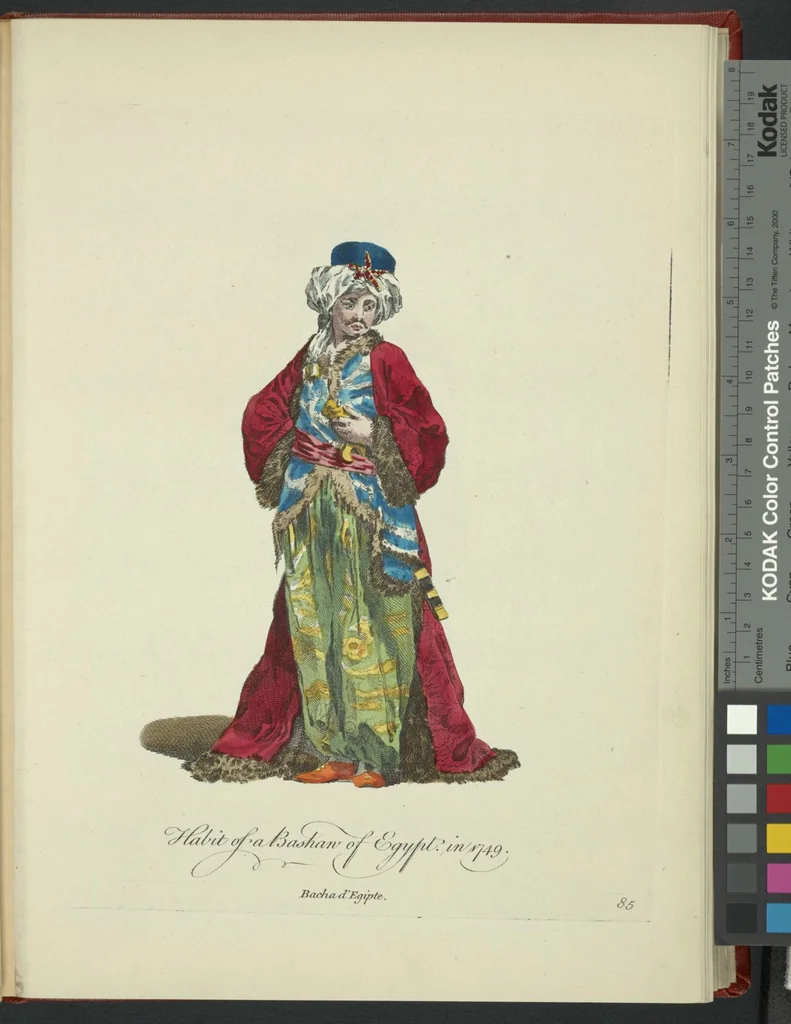 An illustration from Recueil des habillements de différentes nations, 1757, leaf 88