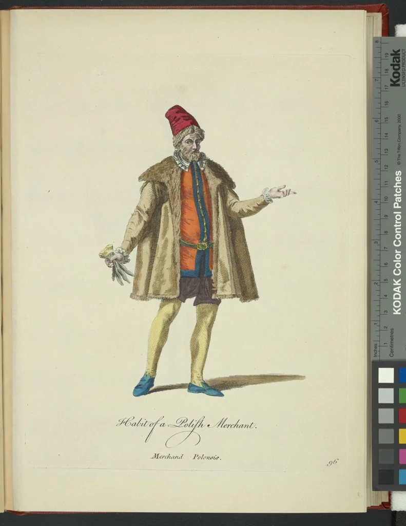 An illustration from Recueil des habillements de différentes nations, 1757, leaf 99
