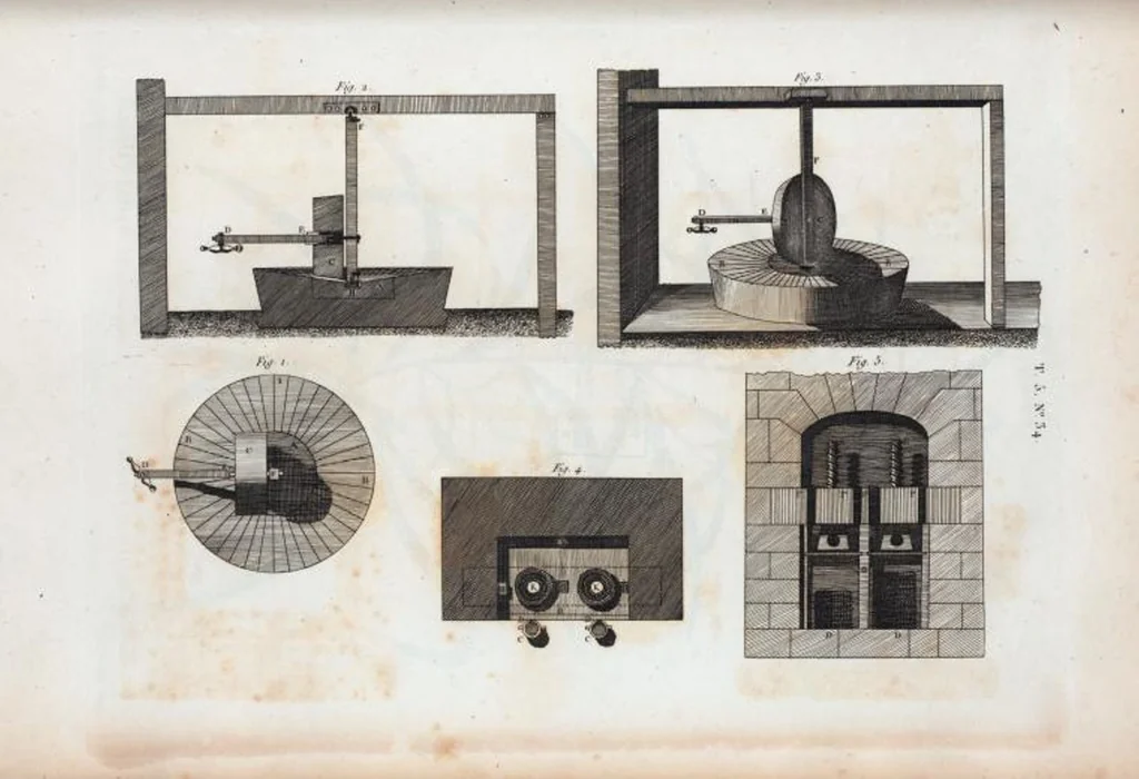 An illustration from Nouveau Duhamel, 1801, leaf 296