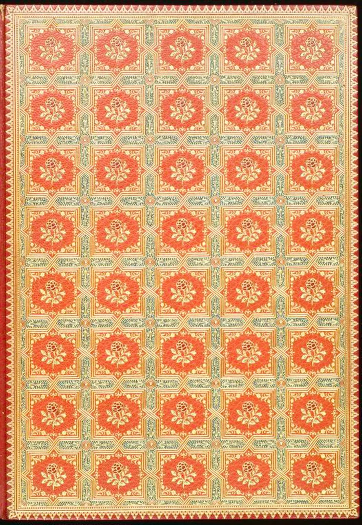 An illustration from Bookbinding : books bequeathed by William Augustus Spencer, 1880, leaf 108