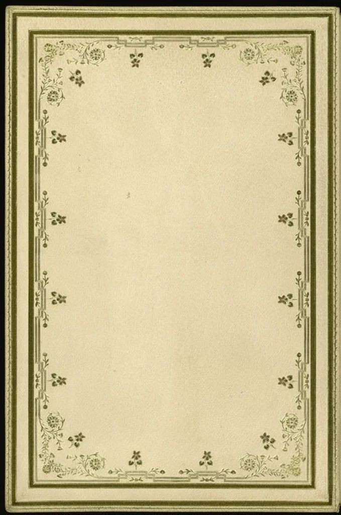 An illustration from Bookbinding : books bequeathed by William Augustus Spencer, 1880, leaf 12