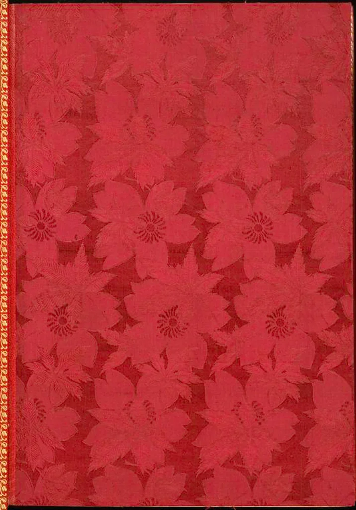 An illustration from Bookbinding : books bequeathed by William Augustus Spencer, 1880, leaf 127