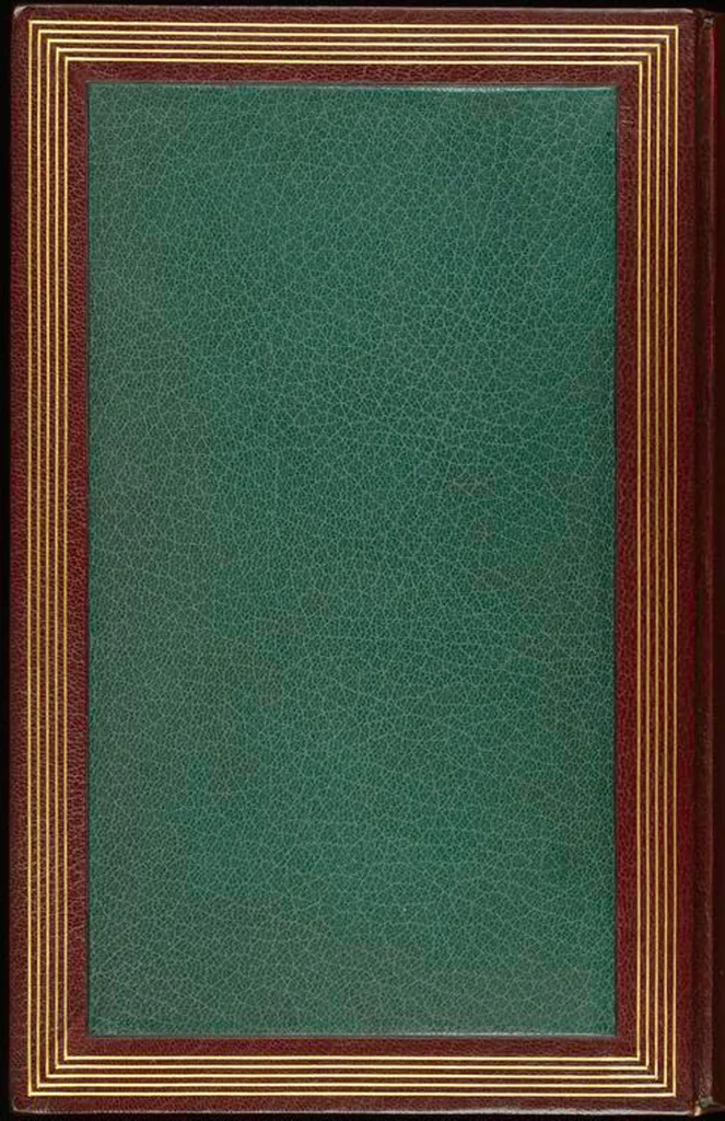 An illustration from Bookbinding : books bequeathed by William Augustus Spencer, 1880, leaf 136