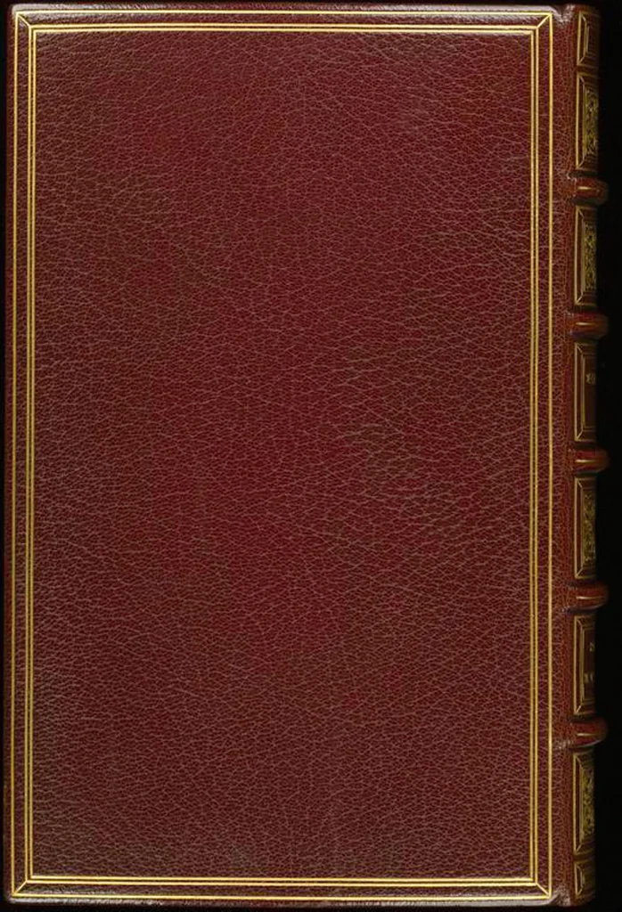 An illustration from Bookbinding : books bequeathed by William Augustus Spencer, 1880, leaf 144