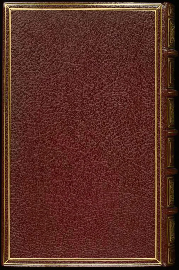 An illustration from Bookbinding : books bequeathed by William Augustus Spencer, 1880, leaf 151