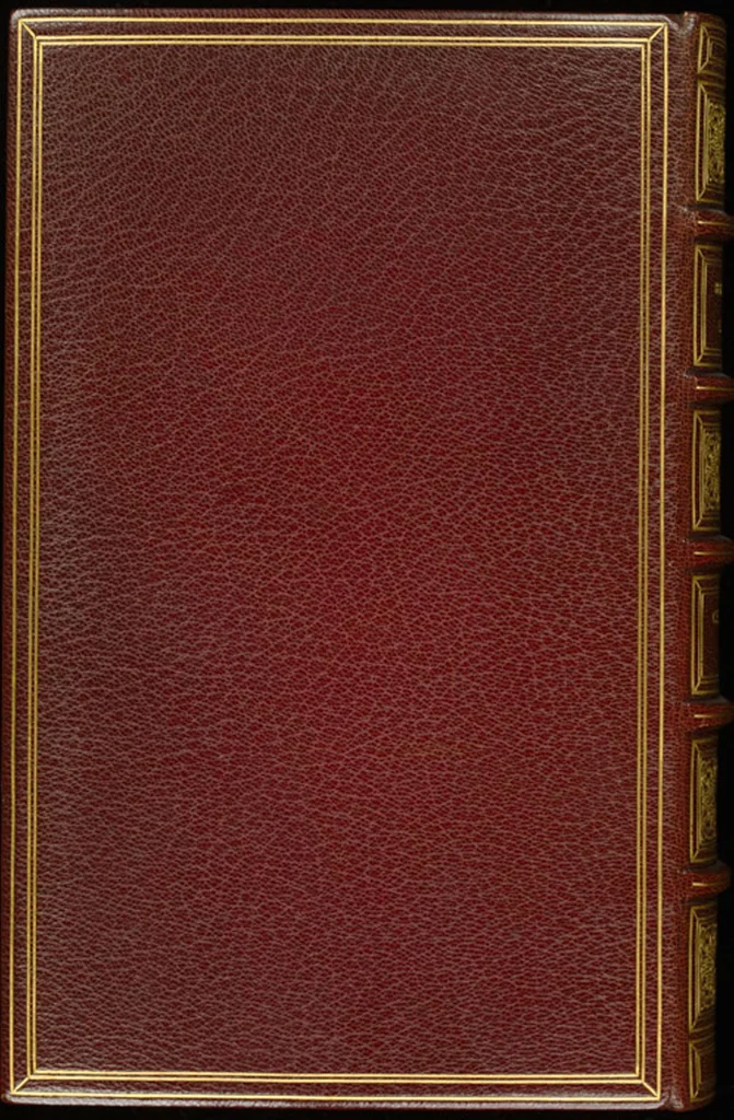 An illustration from Bookbinding : books bequeathed by William Augustus Spencer, 1880, leaf 165