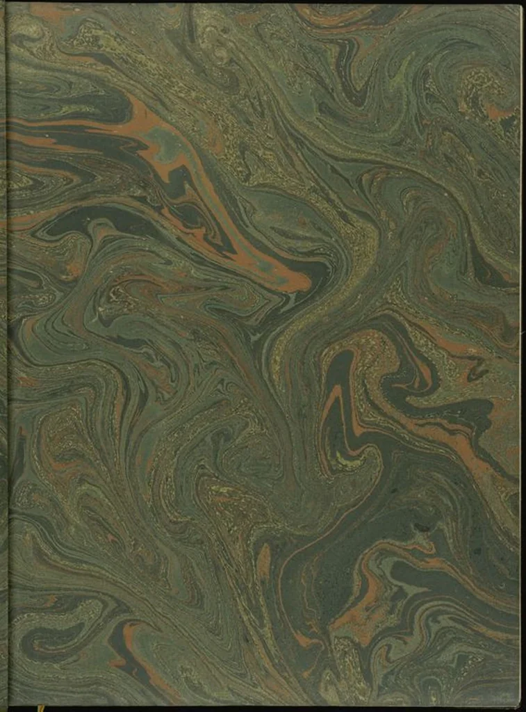 An illustration from Bookbinding : books bequeathed by William Augustus Spencer, 1880, leaf 17