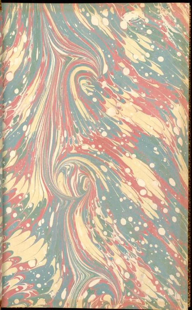 An illustration from Bookbinding : books bequeathed by William Augustus Spencer, 1880, leaf 176