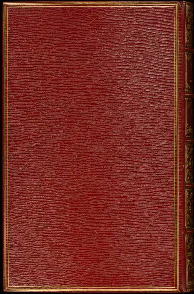 An illustration from Bookbinding : books bequeathed by William Augustus Spencer, 1880, leaf 179