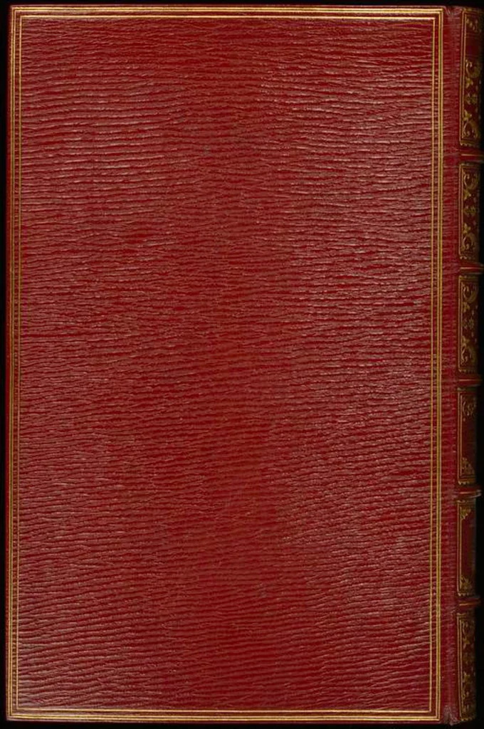 An illustration from Bookbinding : books bequeathed by William Augustus Spencer, 1880, leaf 181