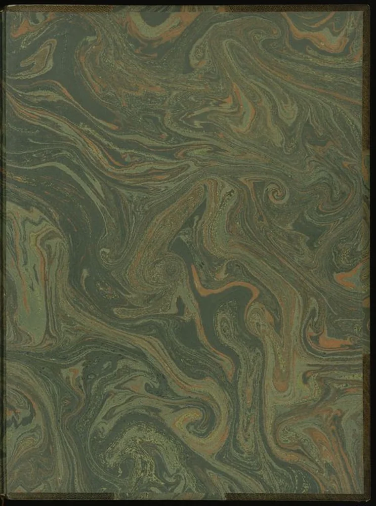 An illustration from Bookbinding : books bequeathed by William Augustus Spencer, 1880, leaf 19