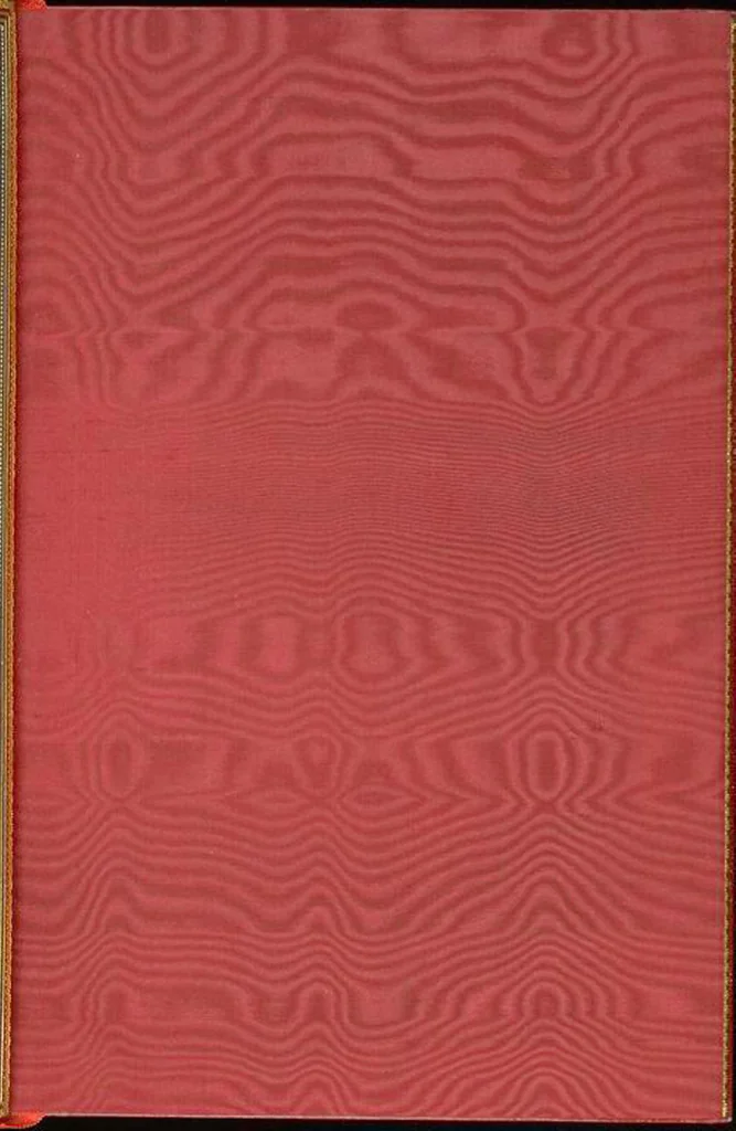 An illustration from Bookbinding : books bequeathed by William Augustus Spencer, 1880, leaf 197