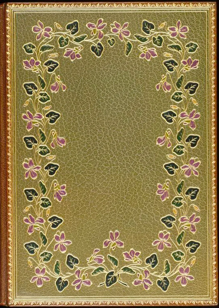 An illustration from Bookbinding : books bequeathed by William Augustus Spencer, 1880, leaf 213