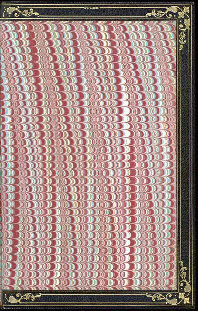 An illustration from Bookbinding : books bequeathed by William Augustus Spencer, 1880, leaf 217