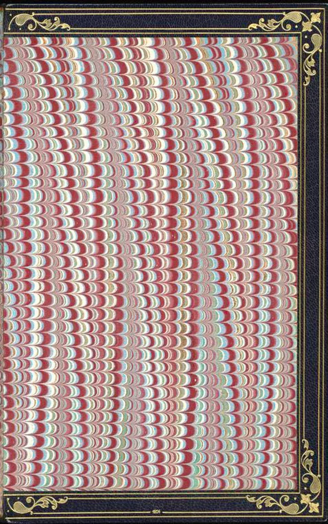 An illustration from Bookbinding : books bequeathed by William Augustus Spencer, 1880, leaf 227