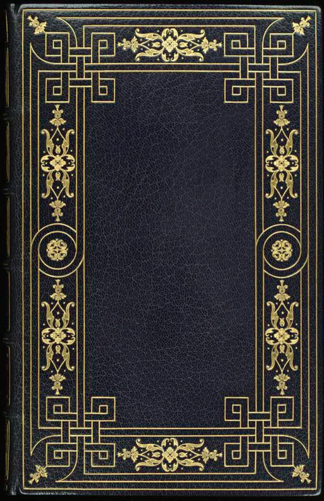 An illustration from Bookbinding : books bequeathed by William Augustus Spencer, 1880, leaf 228