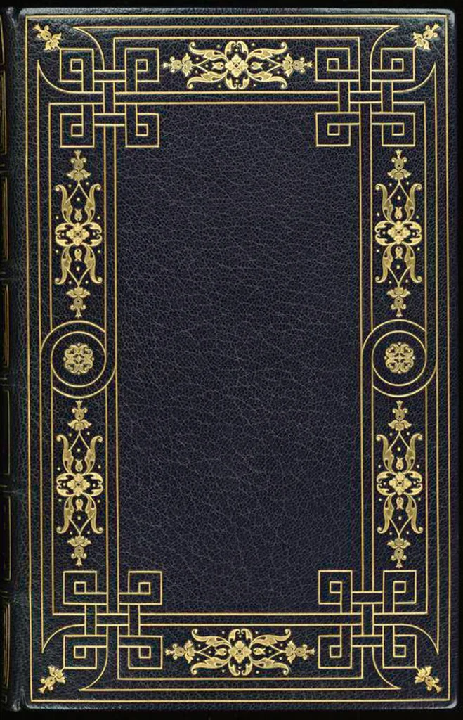 An illustration from Bookbinding : books bequeathed by William Augustus Spencer, 1880, leaf 235