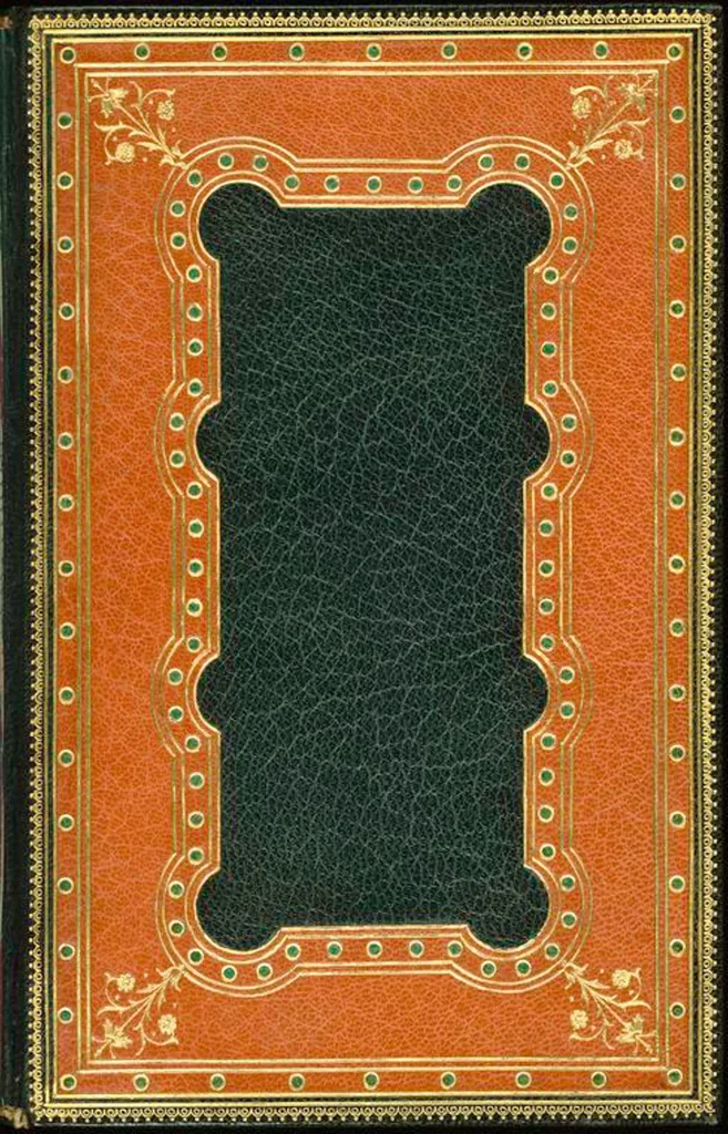 An illustration from Bookbinding : books bequeathed by William Augustus Spencer, 1880, leaf 245