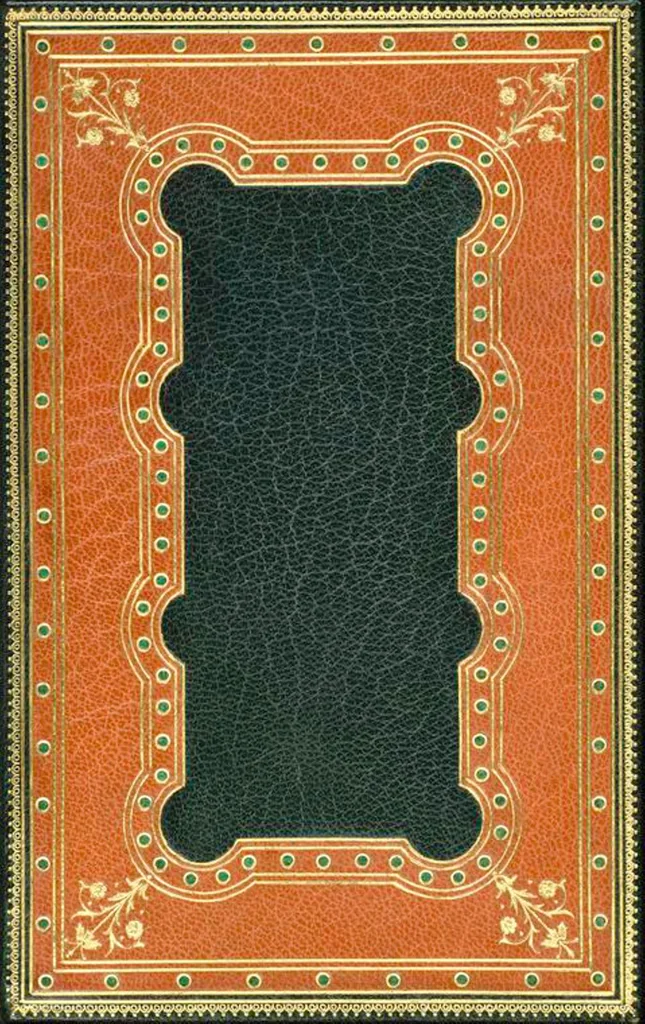An illustration from Bookbinding : books bequeathed by William Augustus Spencer, 1880, leaf 248