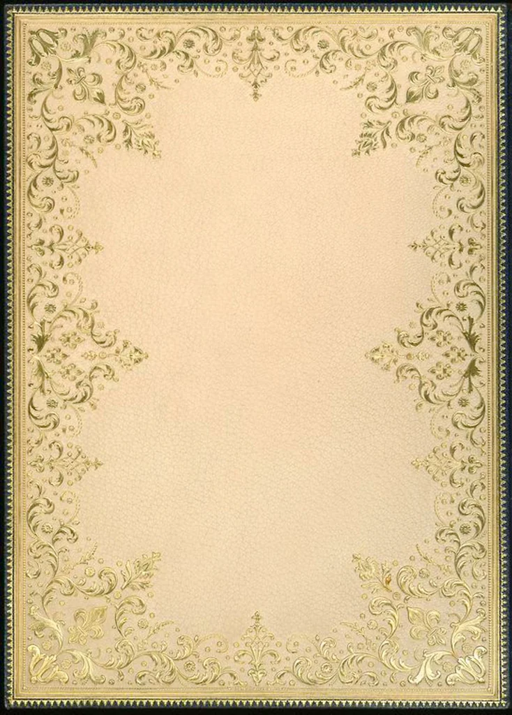 An illustration from Bookbinding : books bequeathed by William Augustus Spencer, 1880, leaf 252