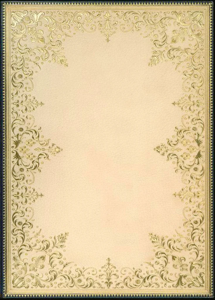 An illustration from Bookbinding : books bequeathed by William Augustus Spencer, 1880, leaf 255