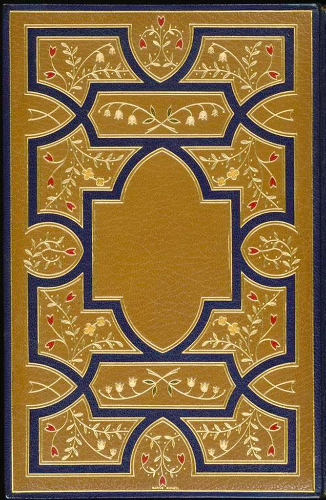An illustration from Bookbinding : books bequeathed by William Augustus Spencer, 1880, leaf 259