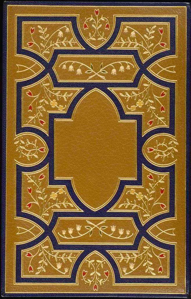 An illustration from Bookbinding : books bequeathed by William Augustus Spencer, 1880, leaf 262