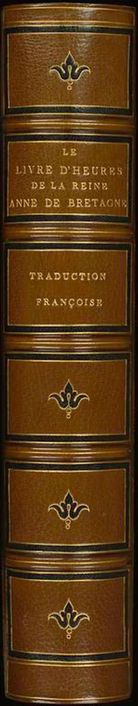 An illustration from Bookbinding : books bequeathed by William Augustus Spencer, 1880, leaf 271