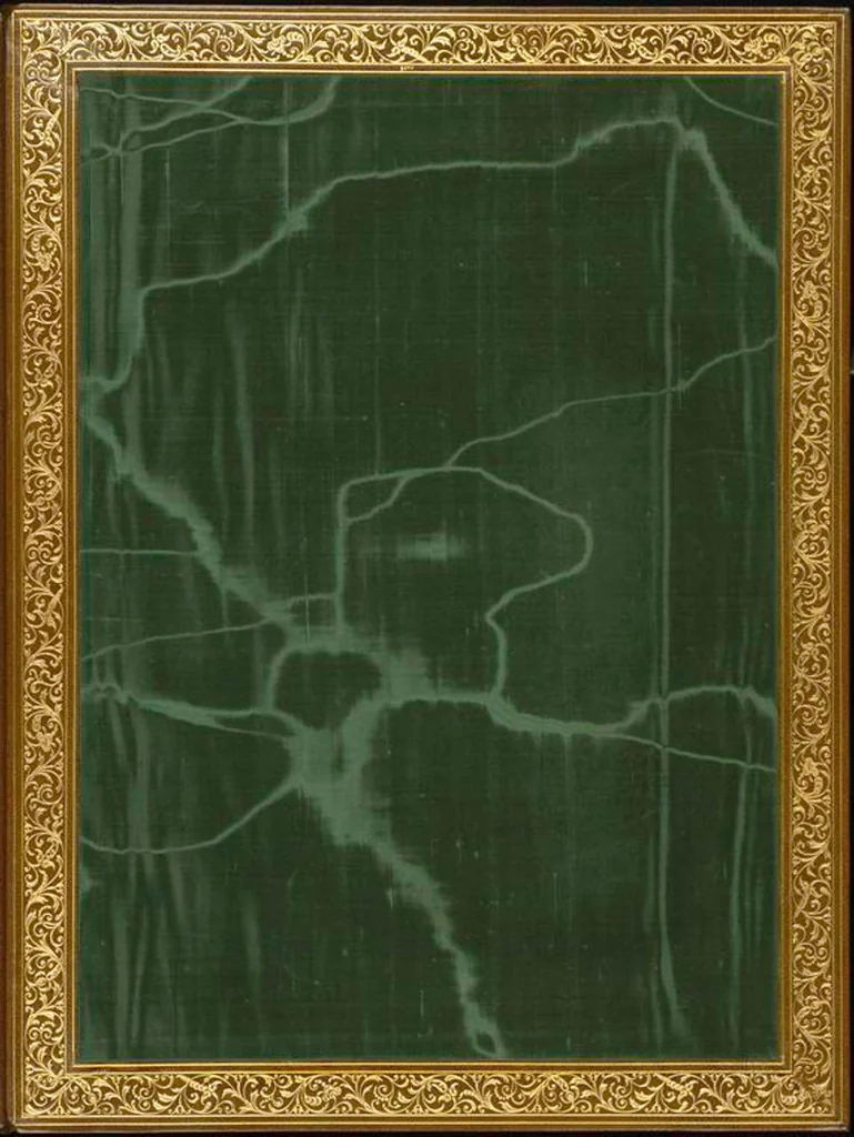 An illustration from Bookbinding : books bequeathed by William Augustus Spencer, 1880, leaf 273