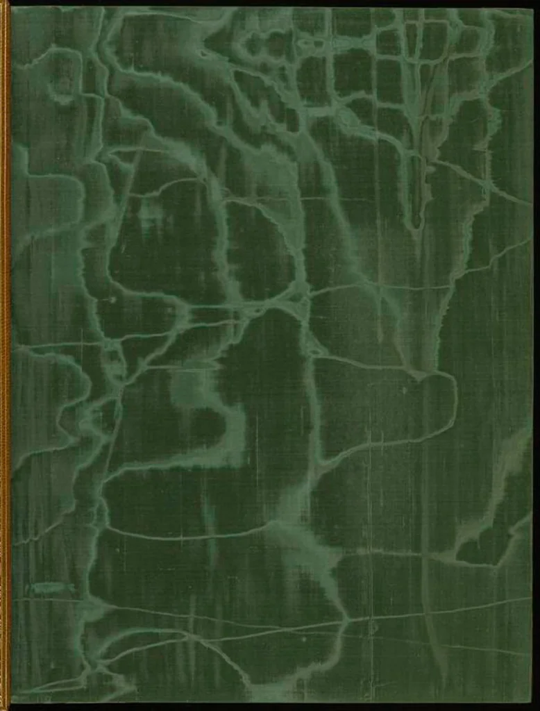 An illustration from Bookbinding : books bequeathed by William Augustus Spencer, 1880, leaf 275
