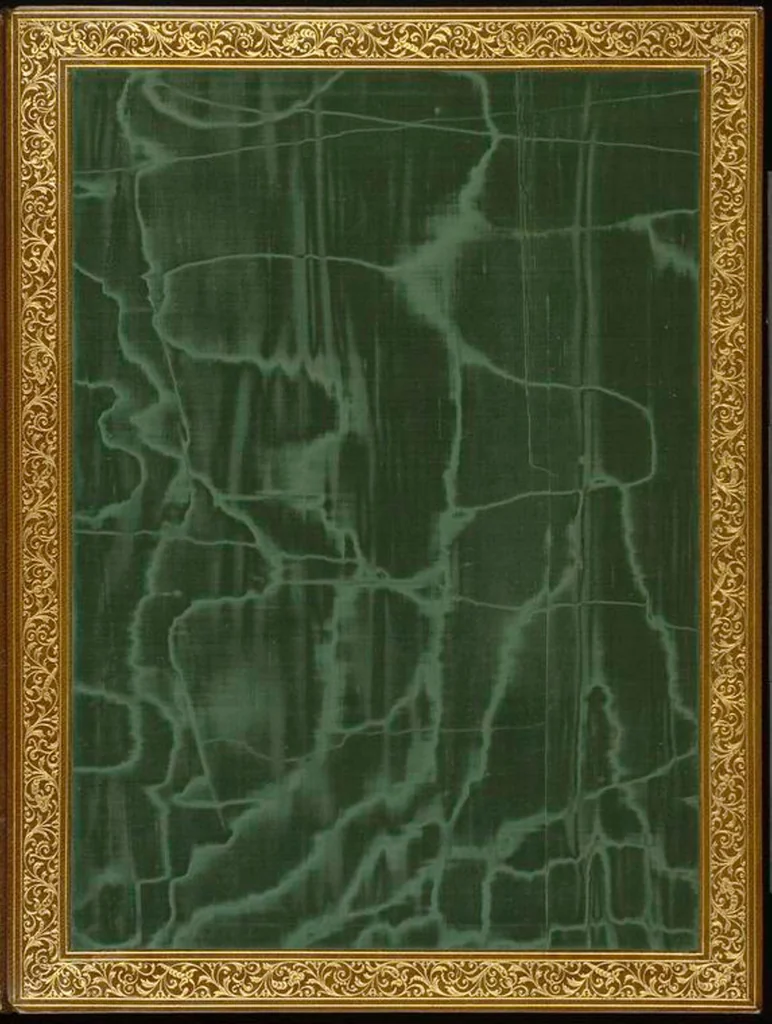 An illustration from Bookbinding : books bequeathed by William Augustus Spencer, 1880, leaf 276