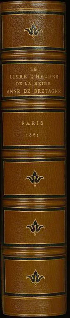 An illustration from Bookbinding : books bequeathed by William Augustus Spencer, 1880, leaf 278