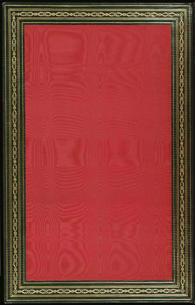 An illustration from Bookbinding : books bequeathed by William Augustus Spencer, 1880, leaf 283