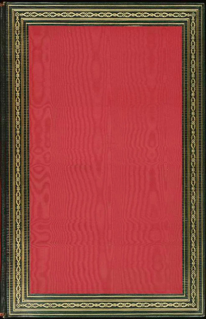 An illustration from Bookbinding : books bequeathed by William Augustus Spencer, 1880, leaf 290