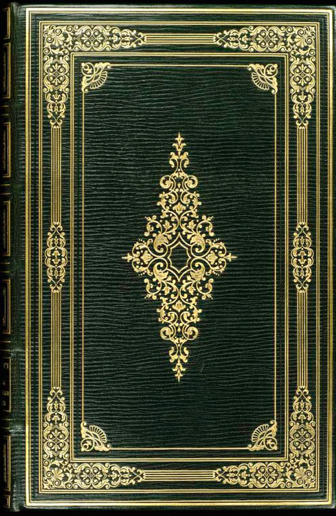 An illustration from Bookbinding : books bequeathed by William Augustus Spencer, 1880, leaf 291